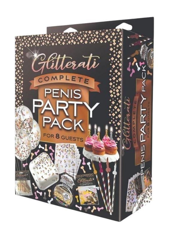 Glitterati Penis Party Pack