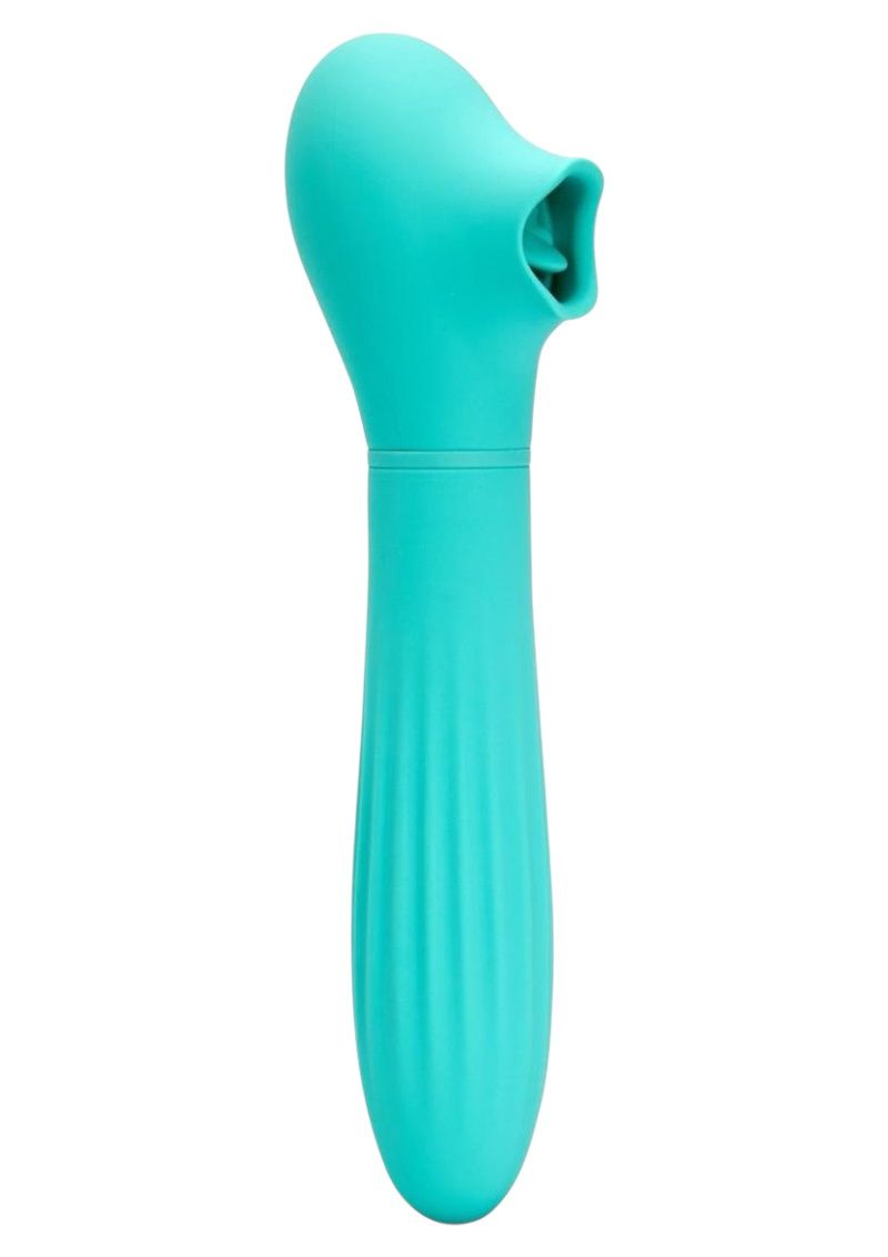 Daisy Triple Action Vibrator, Color: Blue