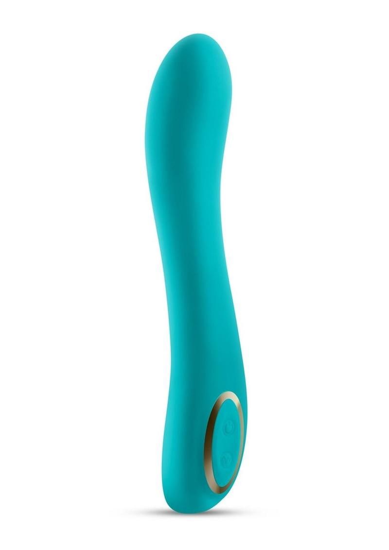 Obsessions Zeus Silicone Vibrator, Color: Aqua