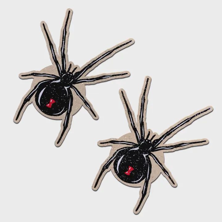 Black Widow Sparkling Pasties