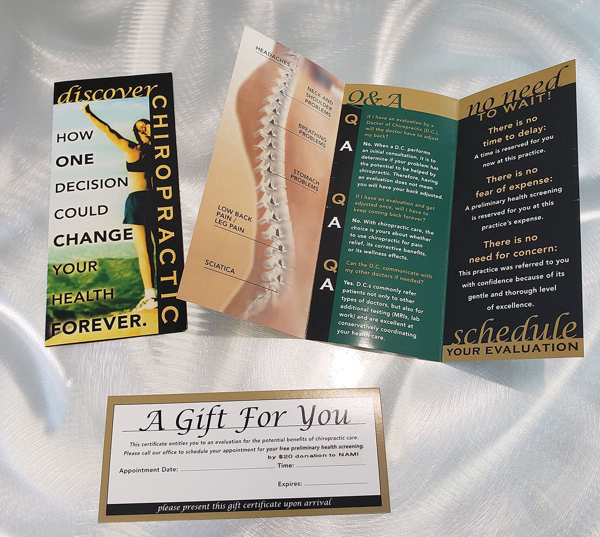 Referral Brochures with Certificate (pack of 50)