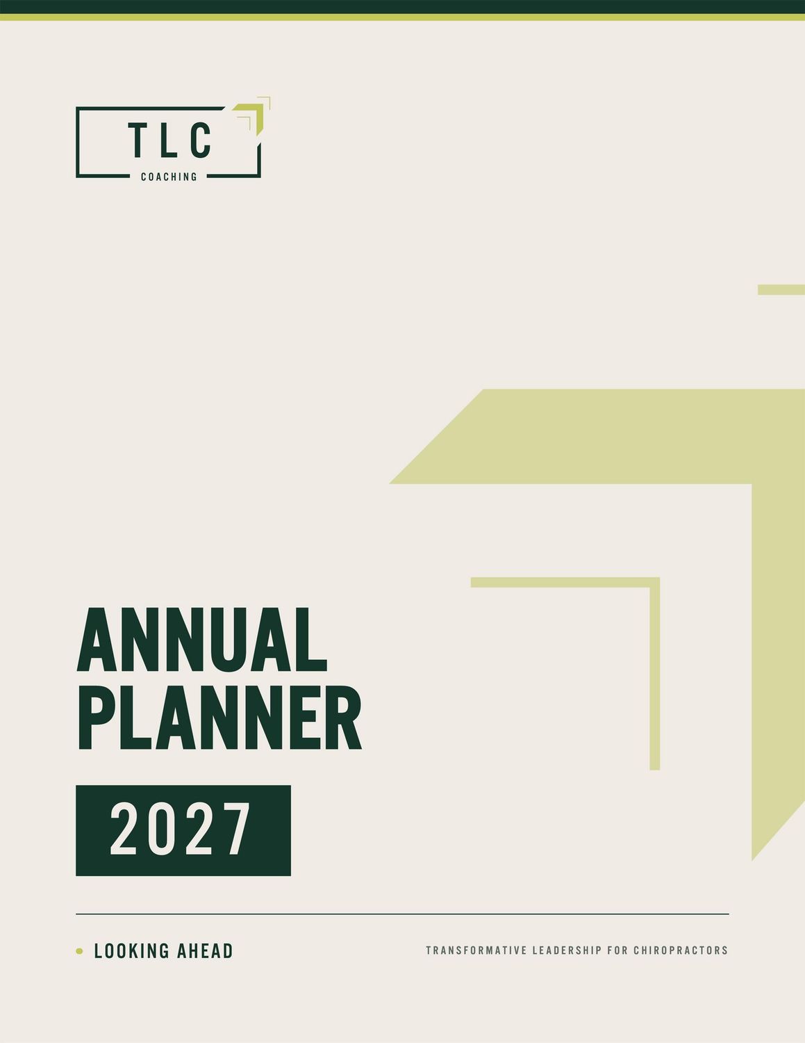 TLC's CA Annual Planner 2027