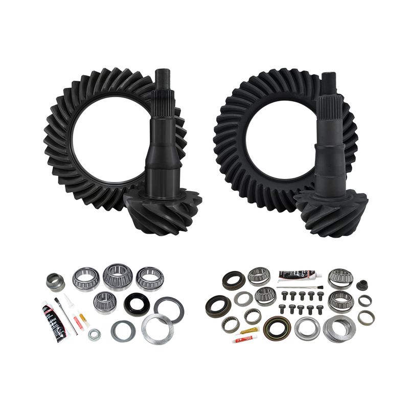 Yukon Re-Gear & Installation Kit, Ford 9.75", various F150, 3.73 ratio, fr&rr