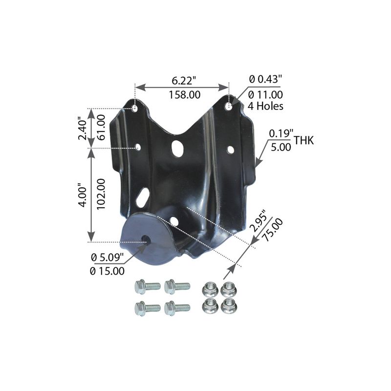 HANGER REAR RH '00-'06 TUNDRA