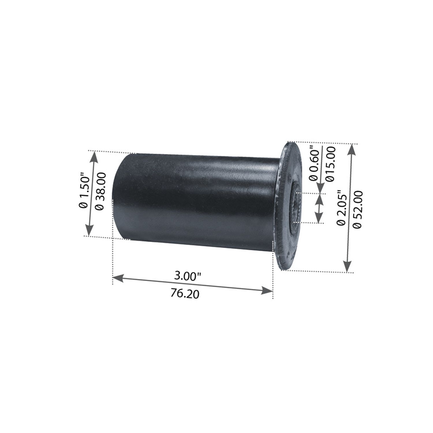BUSHING SHACKLE 94-05 S10
