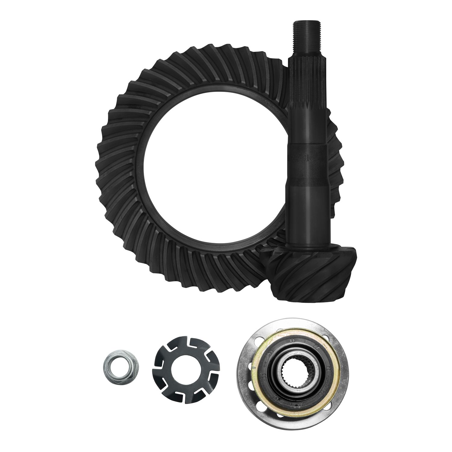 Yukon ring & pinion set, Toyota 8", high pinion in reverse, w/yoke kit, 4.88