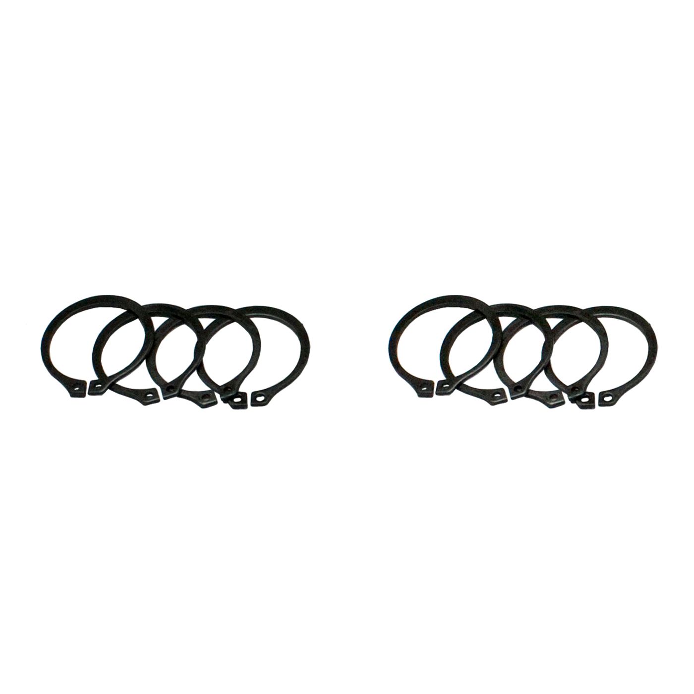 Yukon Full Circle Snap Rings (4) for Dana 60 733X U-Joint with Aftermarket Axle