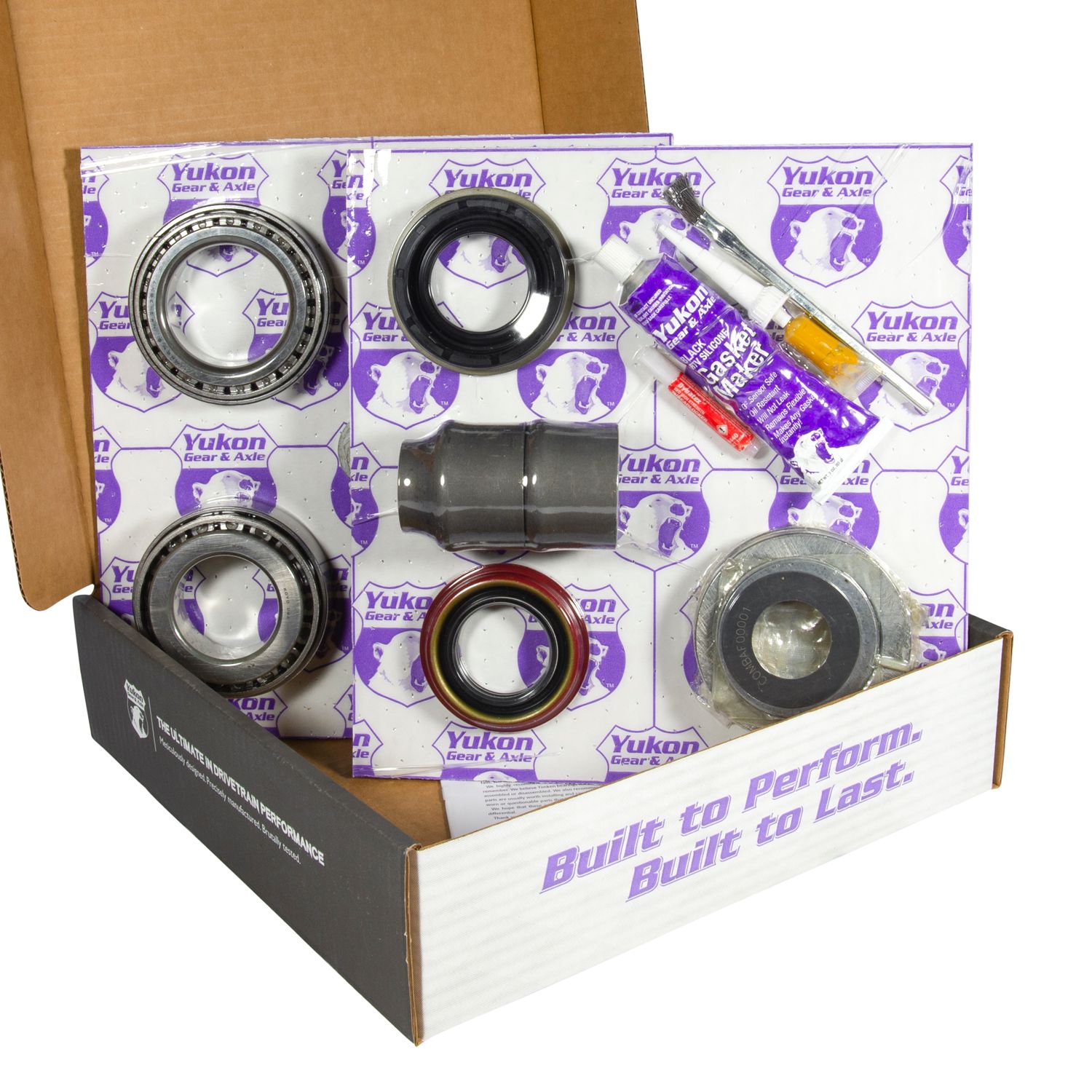 Yukon Master Overhaul Kit, Ford 9.75" diff, '00-'07 w/'11 & up ring & pinion