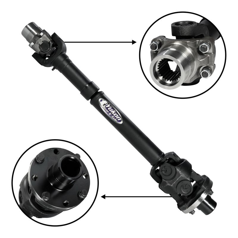 Jeep JL Rubicon Rear Driveshaft, with 2 Door with Automatic Transmission