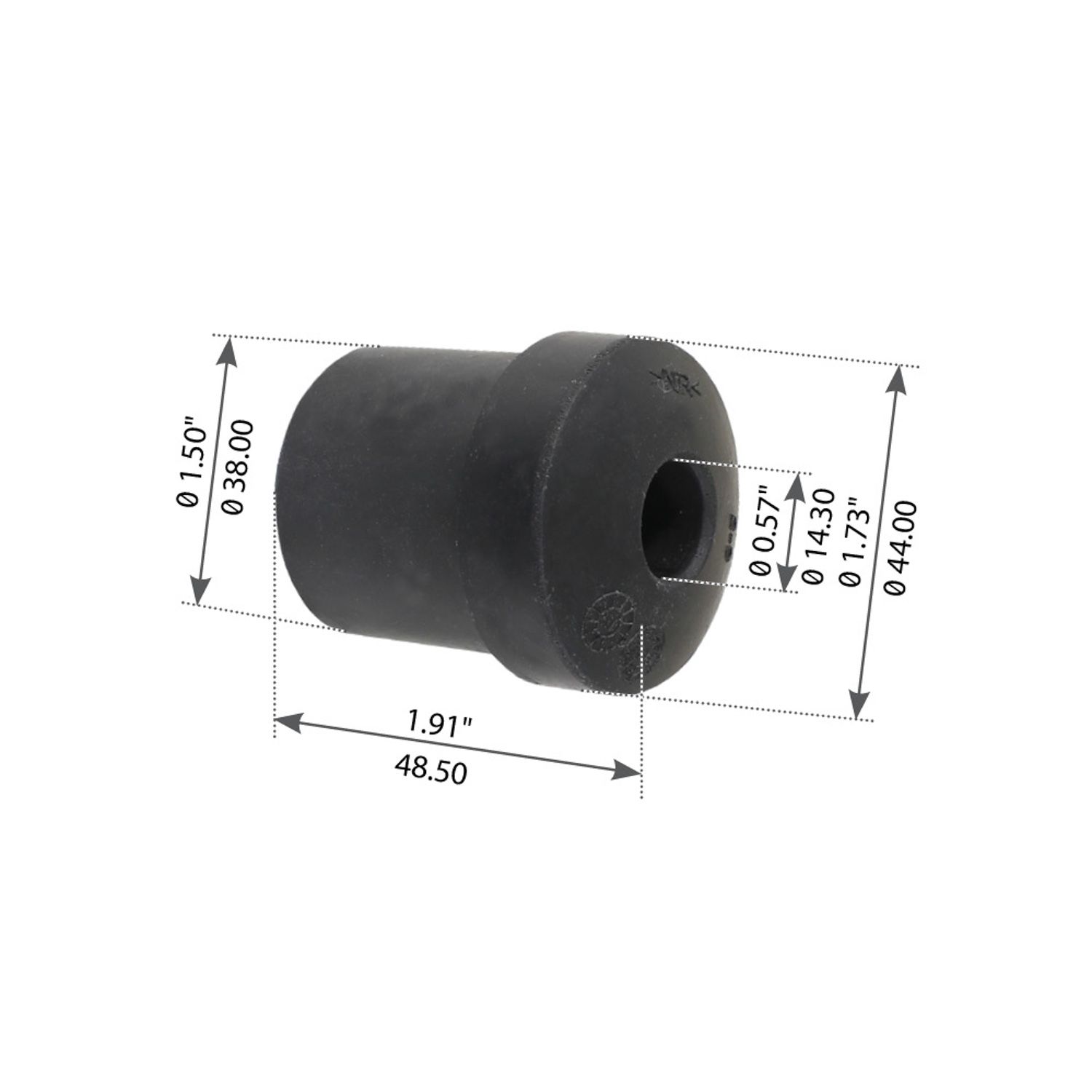 BUSHING SHACKLE '82-97 B150 SM