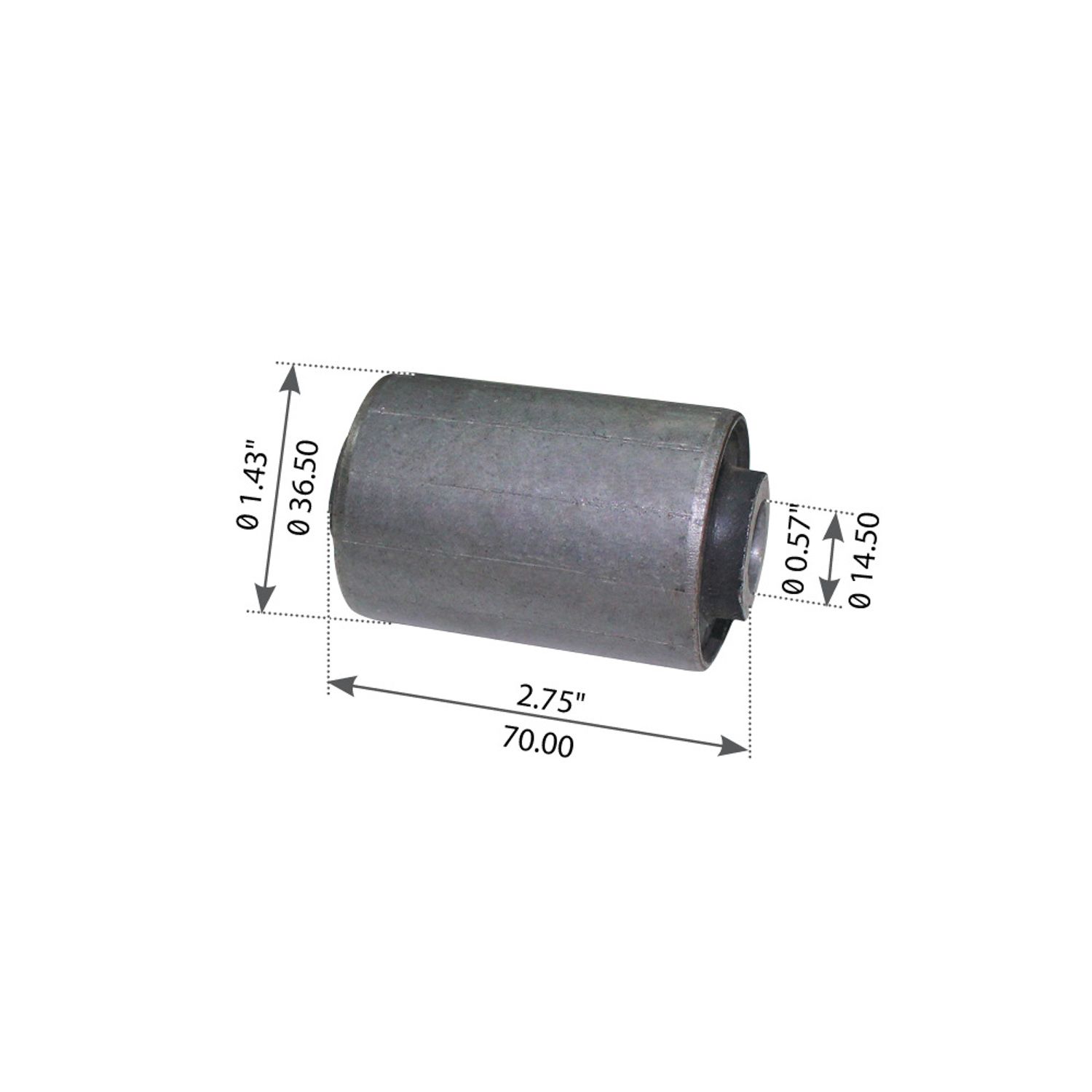 BUSHING SPRING EYE FORD TRUCKS