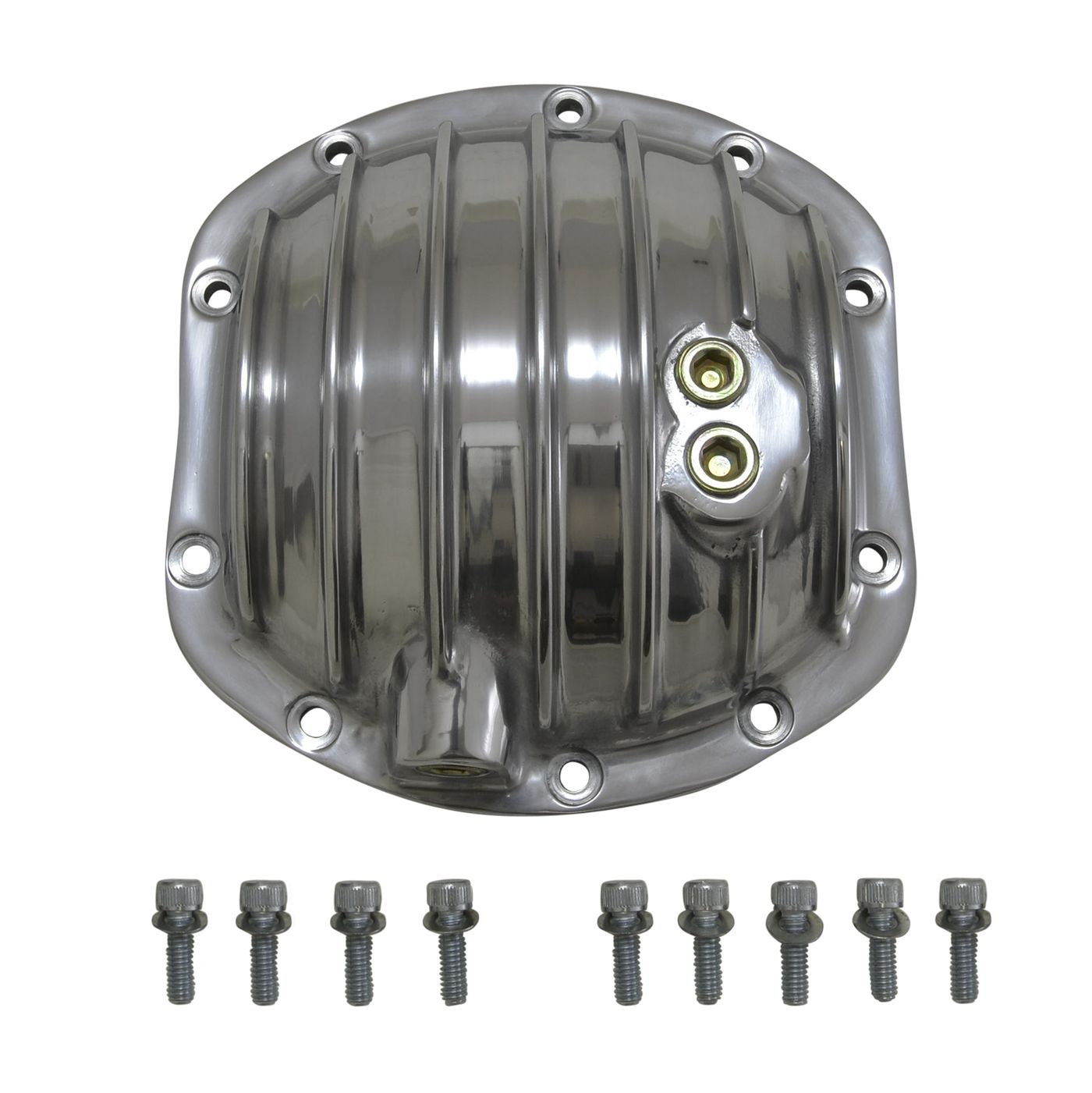 Polished Aluminum Replacement Cover for Dana 30 standard rotation