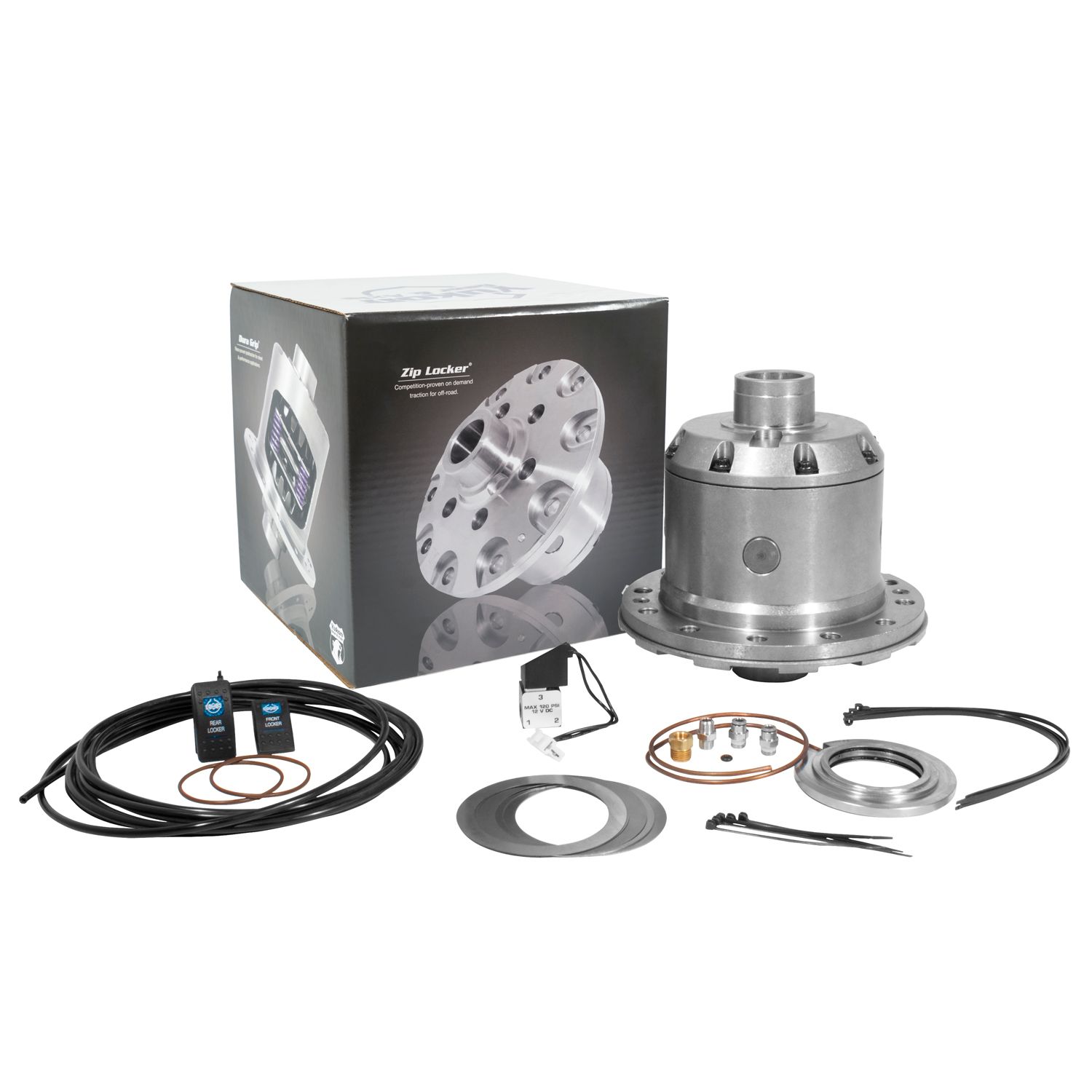 Yukon Zip Locker for Dana 60 with 35 spline axles, 4.10 & down