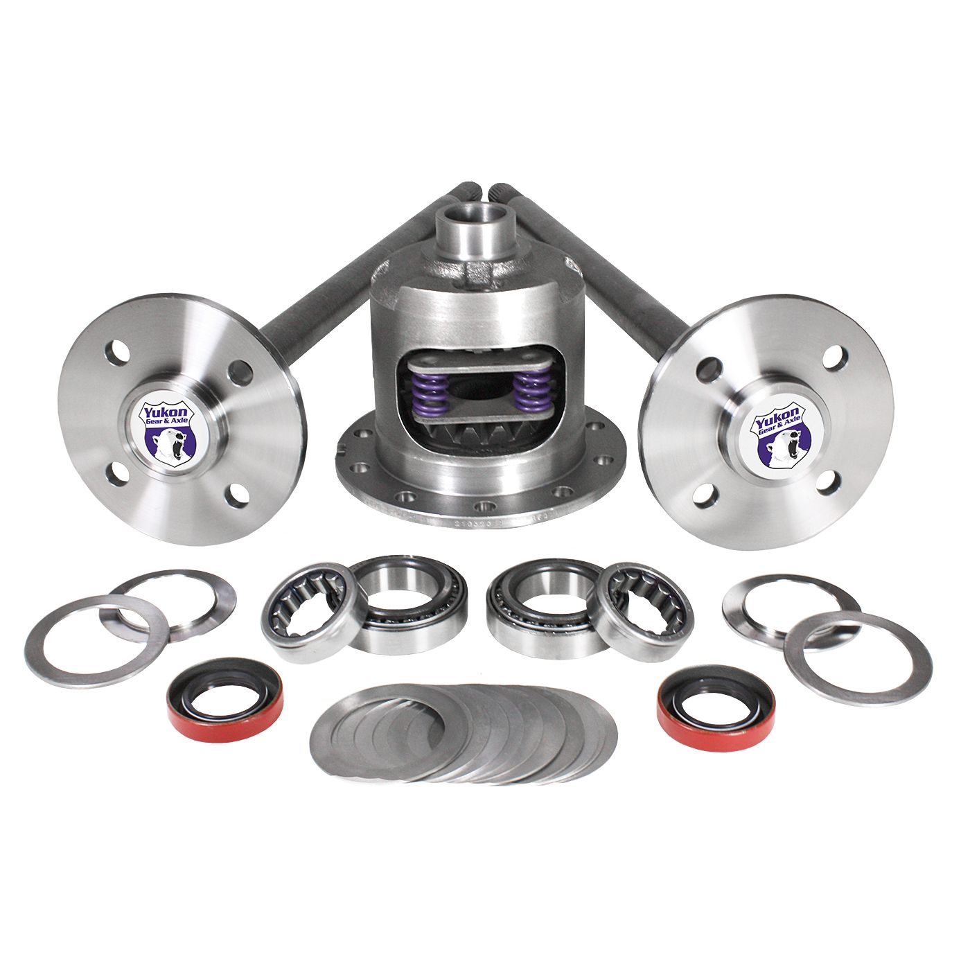 Yukon '79-'93 Mustang Axle kit, 28 Spline, 4 Lug Axles w/ DuraGrip positraction