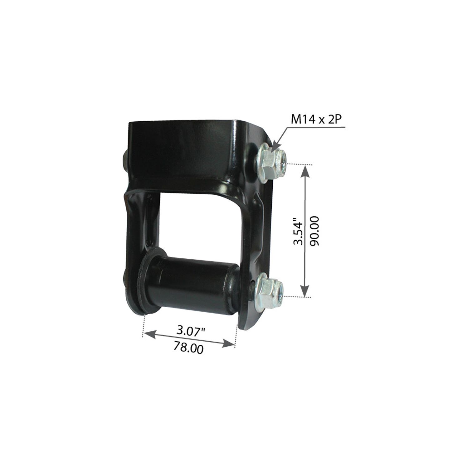SHACKLE REAR '04-'12 COLORADO