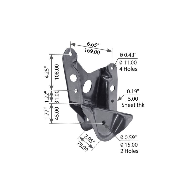HANGER FRONT RH '00-'06 TUNDRA