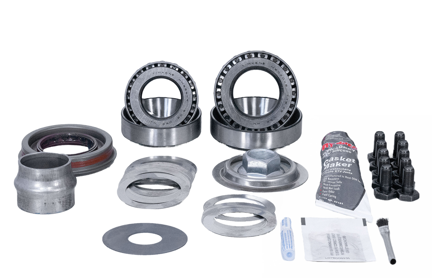 Dana 30 Front Axle Jeep Wrangler JK Ring and Pinion Bearing Kit Revolution Gear