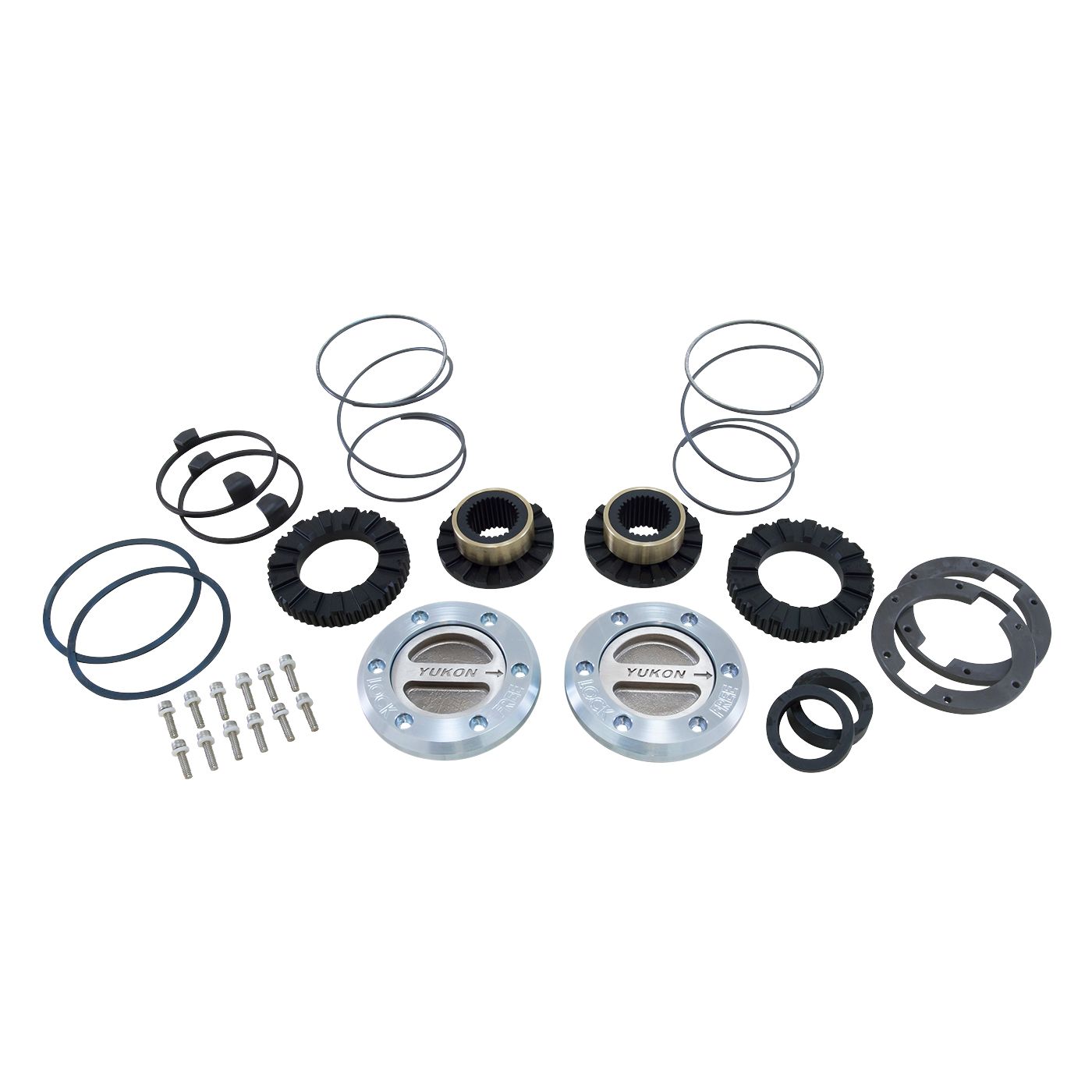 Yukon Hardcore Locking Hub SetDana 60 30-Spl 1999-2004 Ford