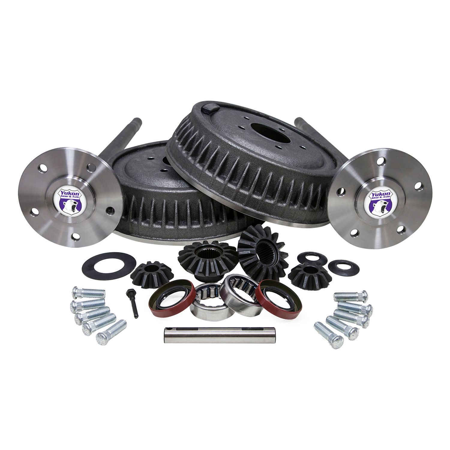 Yukon 5 lug Conversion Kit for 1963-1964 GM 12-bolt Truck 30-Spl