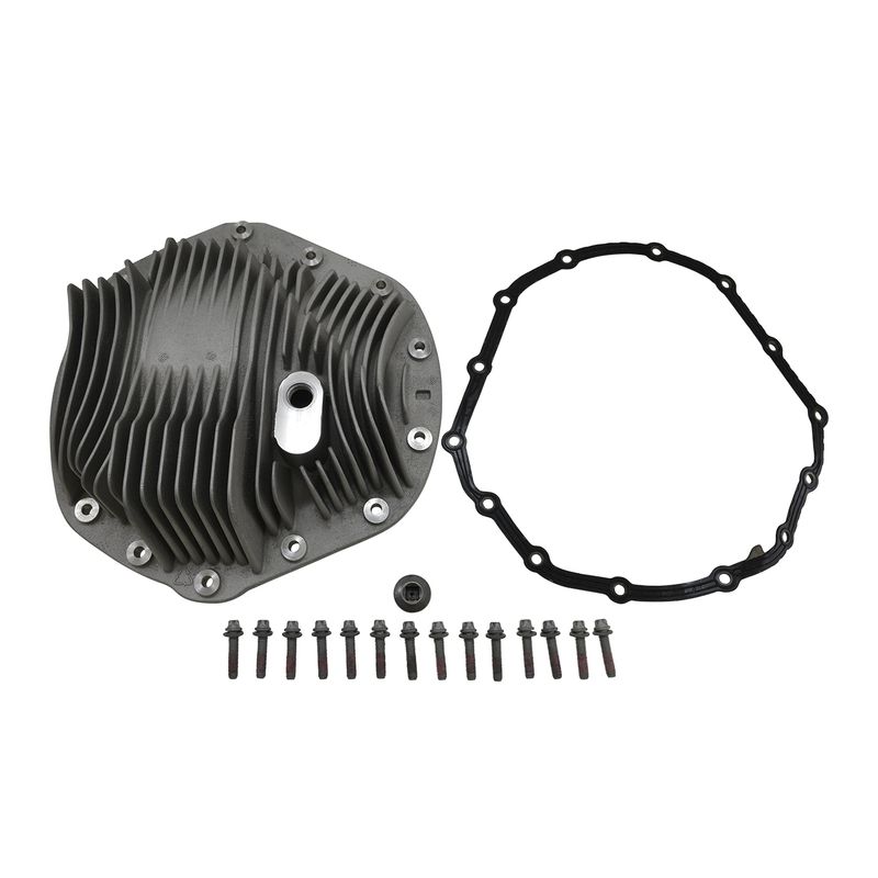 Finned aluminum cover for Dodge & GM 11.5" AAM Rear Axle