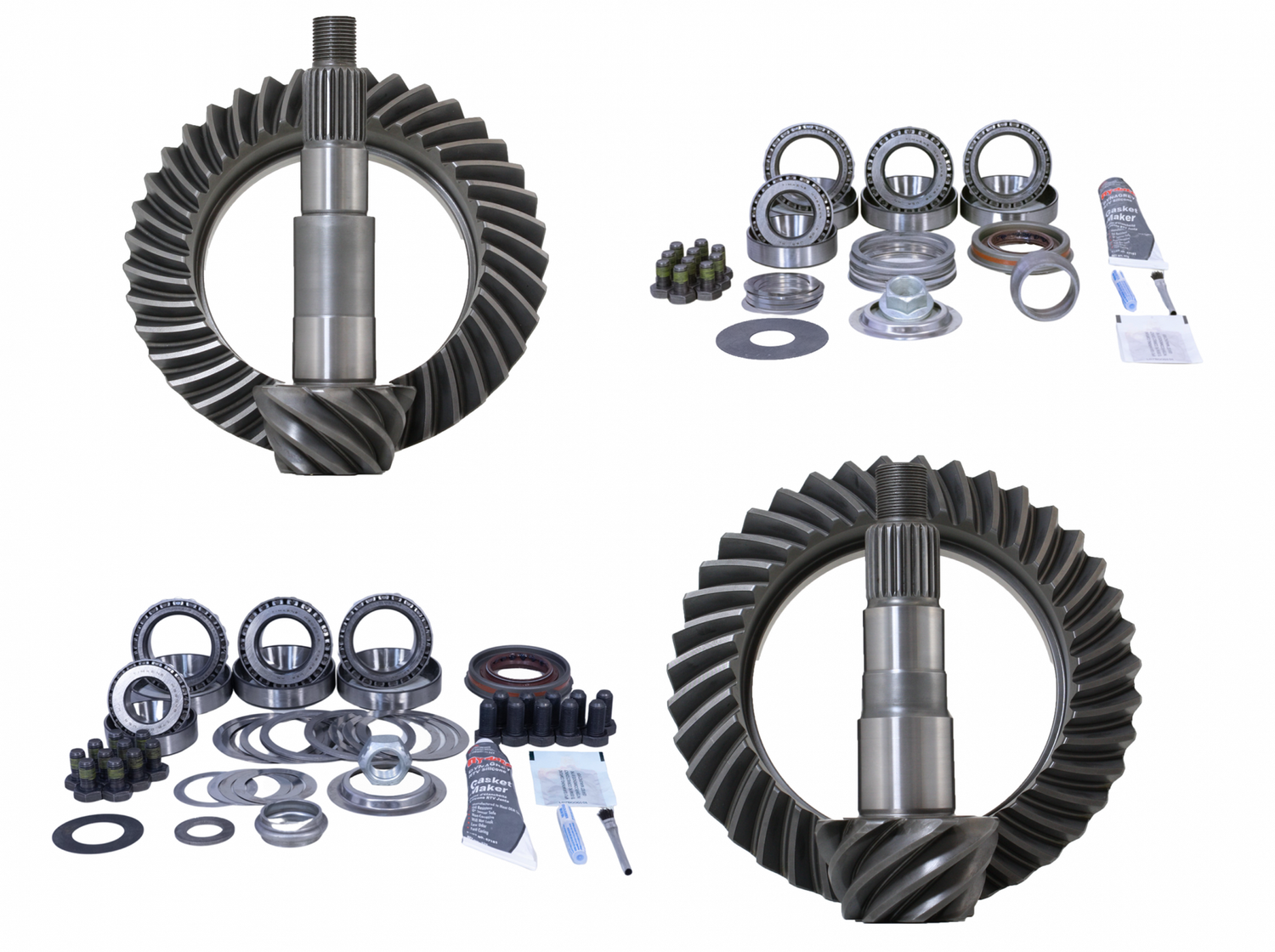 Jeep Cherokee XJ 1996-01 8.25 Inch Rear 3.73 Ratio Koyo Bearing Gear Package Revolution Gear