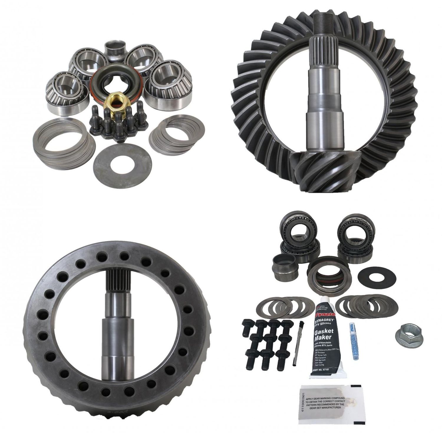 Jeep Wrangler TJ Rubicon 2003-06 5.38 Ratio Koyo Bearing Gear Package Revolution Gear