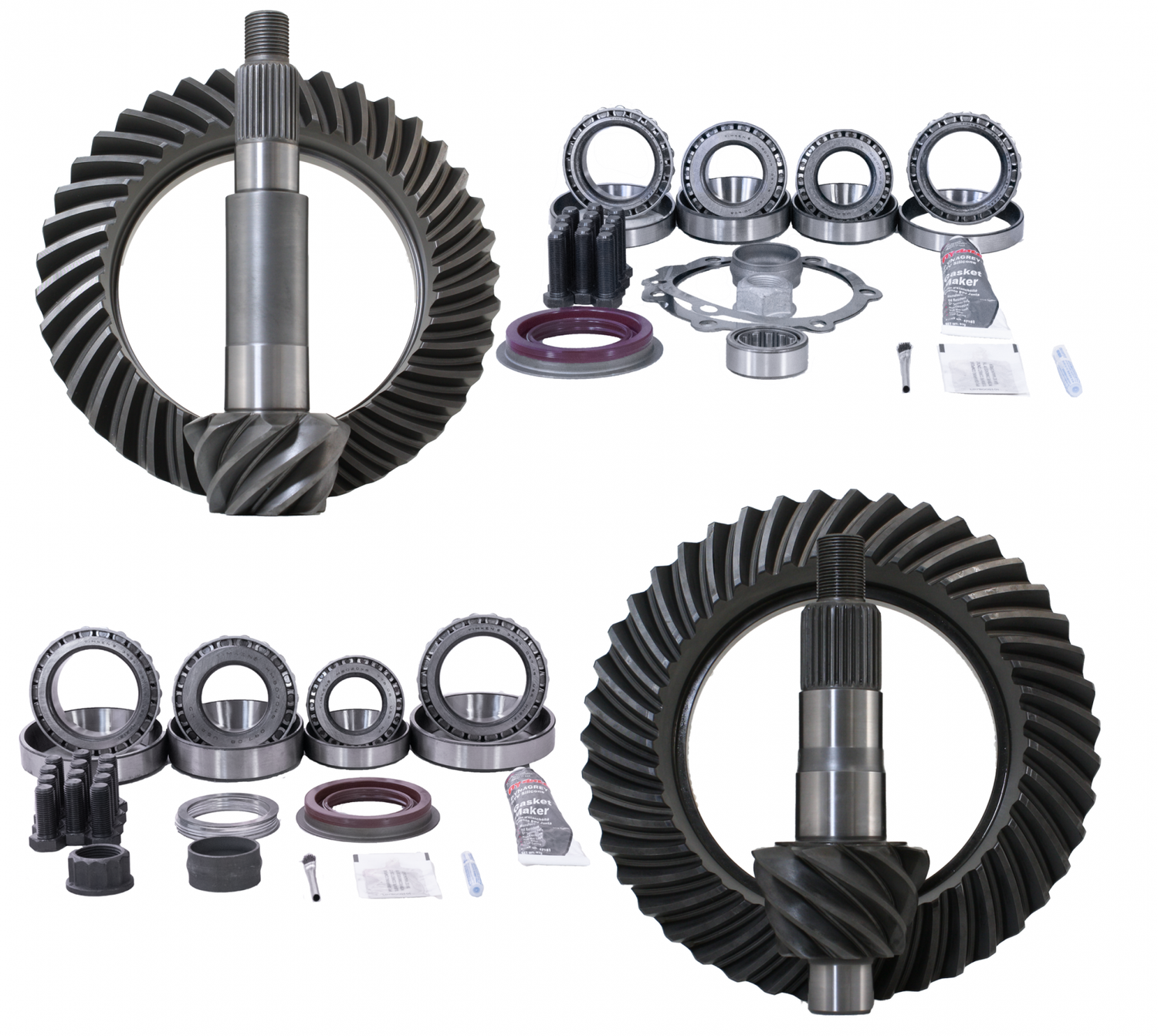 1-Ton Axle Swap 4.88 Ratio GM 14-Bolt 1988 Older-Dana 60RT Gear Package Revolution Gear