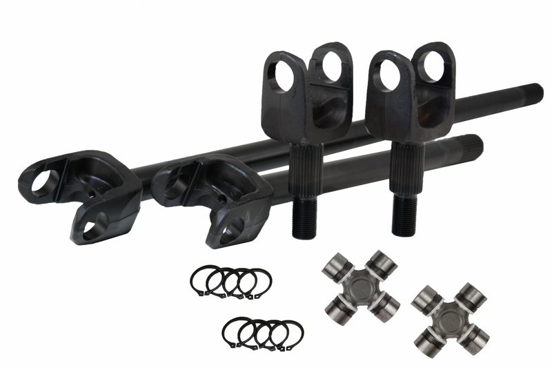 2007-18 Wrangler JK Dana 44 4340 Chromoly USA Made Front Axle Kit Revolution Gear