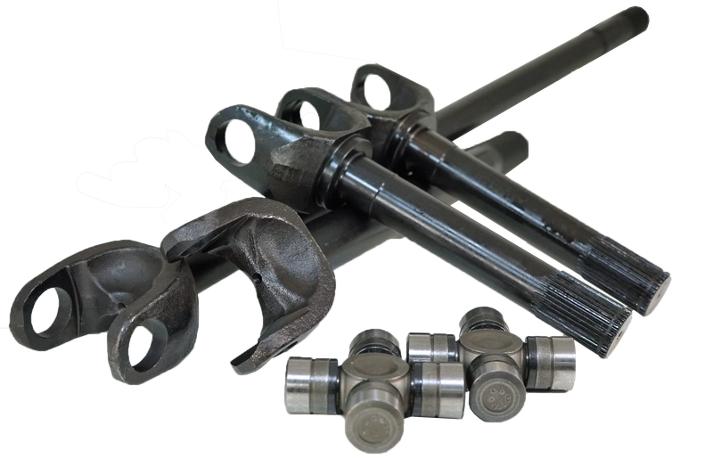 1985-98 Ford Dana 60 4340 Chromoly Discovery Series Front Axle Kit, 35 Spline Revolution Gear