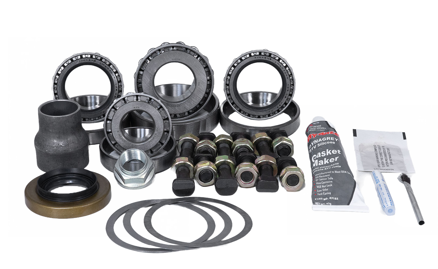 Toyota 9.5 Inch Rear Axle Land Cruiser 1990-97 with Locker Ring and Pinion Master Install Kit Revolution Gear