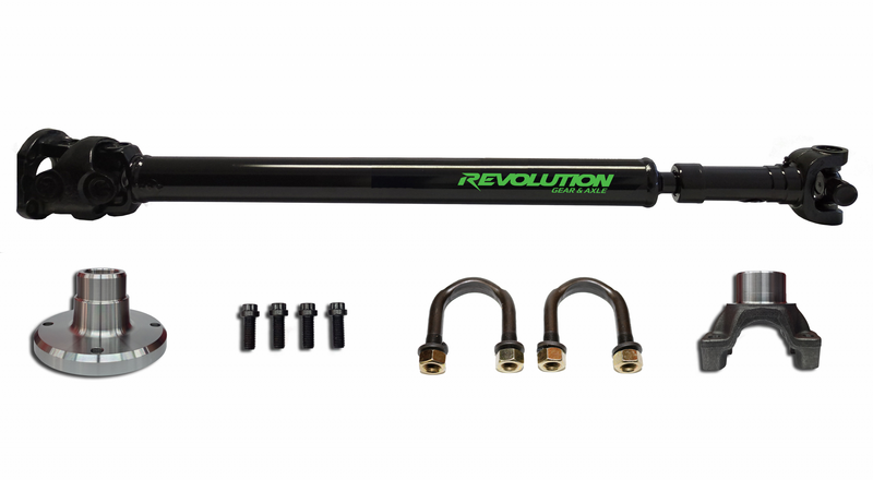 Jeep Wrangler JL Rear 1350 CV Driveshaft Sahara 4Dr M220 Diff with Pinion Yoke Revolution Gear