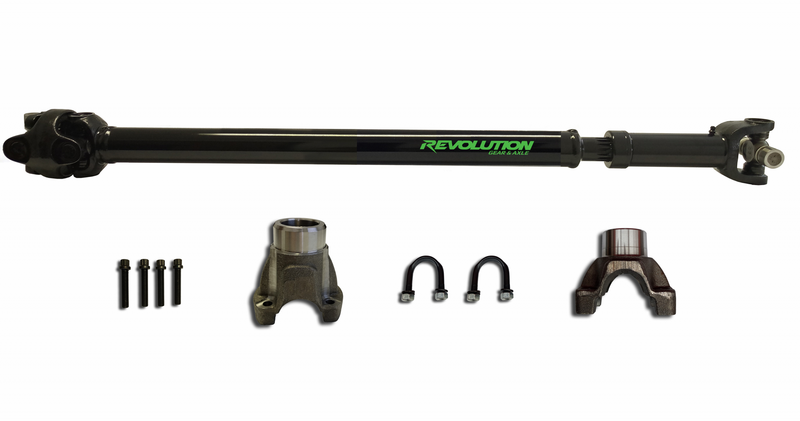 Jeep Wrangler JL Rear 1310 CV Driveshaft Sport 4Dr M200 Diff w/ Pinion Yoke Revolution Gear