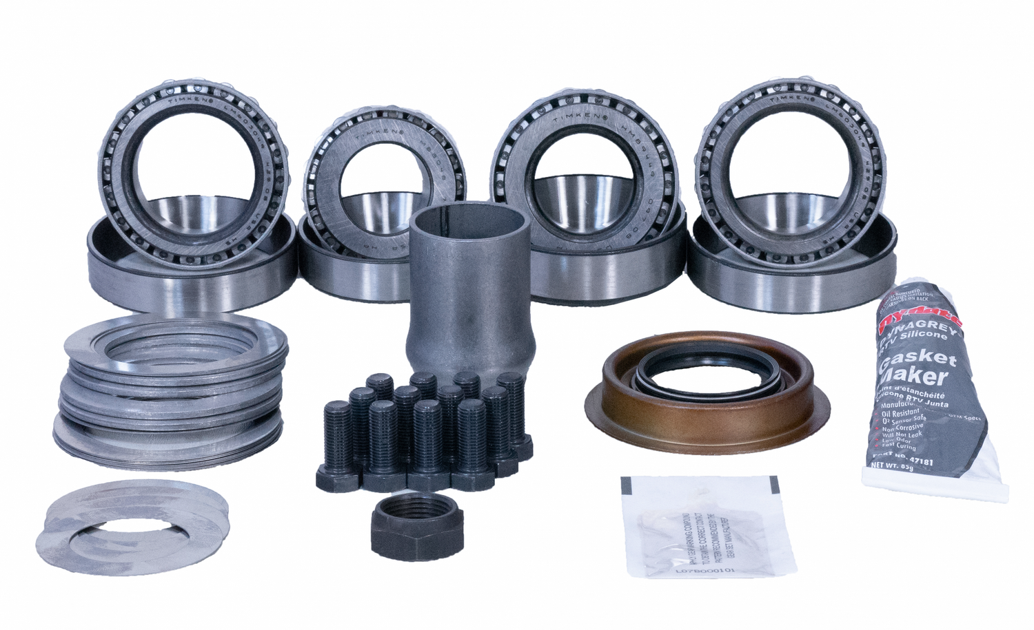 Chevy 12-Bolt Car Ring and Pinion Master Install Kit Revolution Gear
