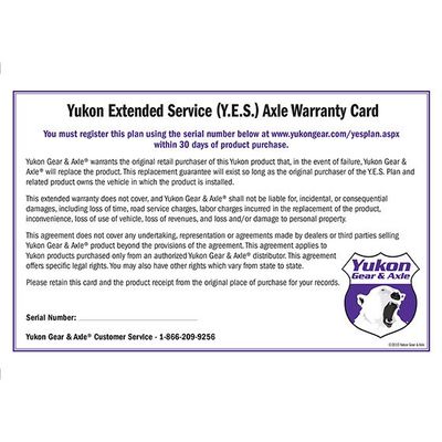 Extended Service Agreement