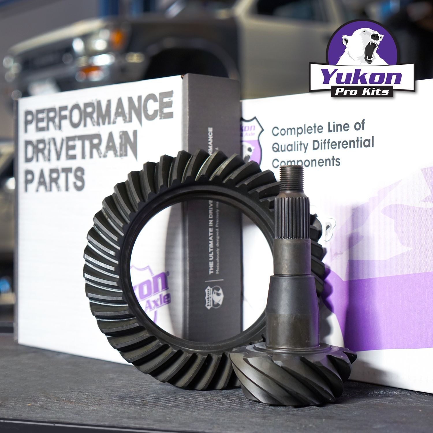 11.25" Dana 80 4.11 Rear Ring & Pinion, Install Kit, 35 Spline Posi, 4.375" BRG