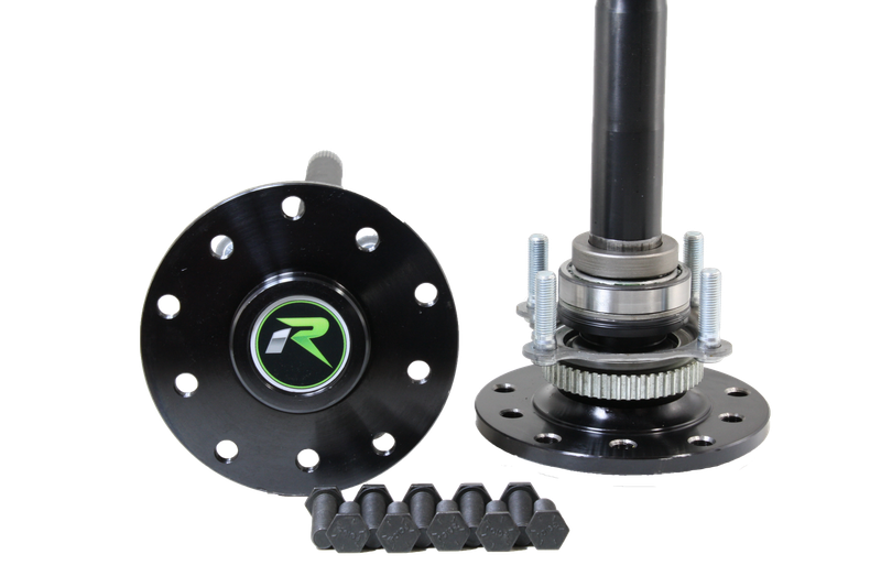 1987-06 Wrangler TJ Dana 44 4140 Chromoly Drum Brakes USA Made Rear Axle Kit Revolution Gear