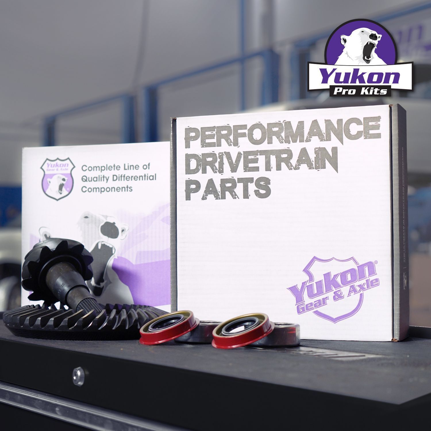 ZF 9.25 ZF 9.25" CHY 3.21 Rear Ring & Pinion, Install Kit, Axle Bearings & Seal