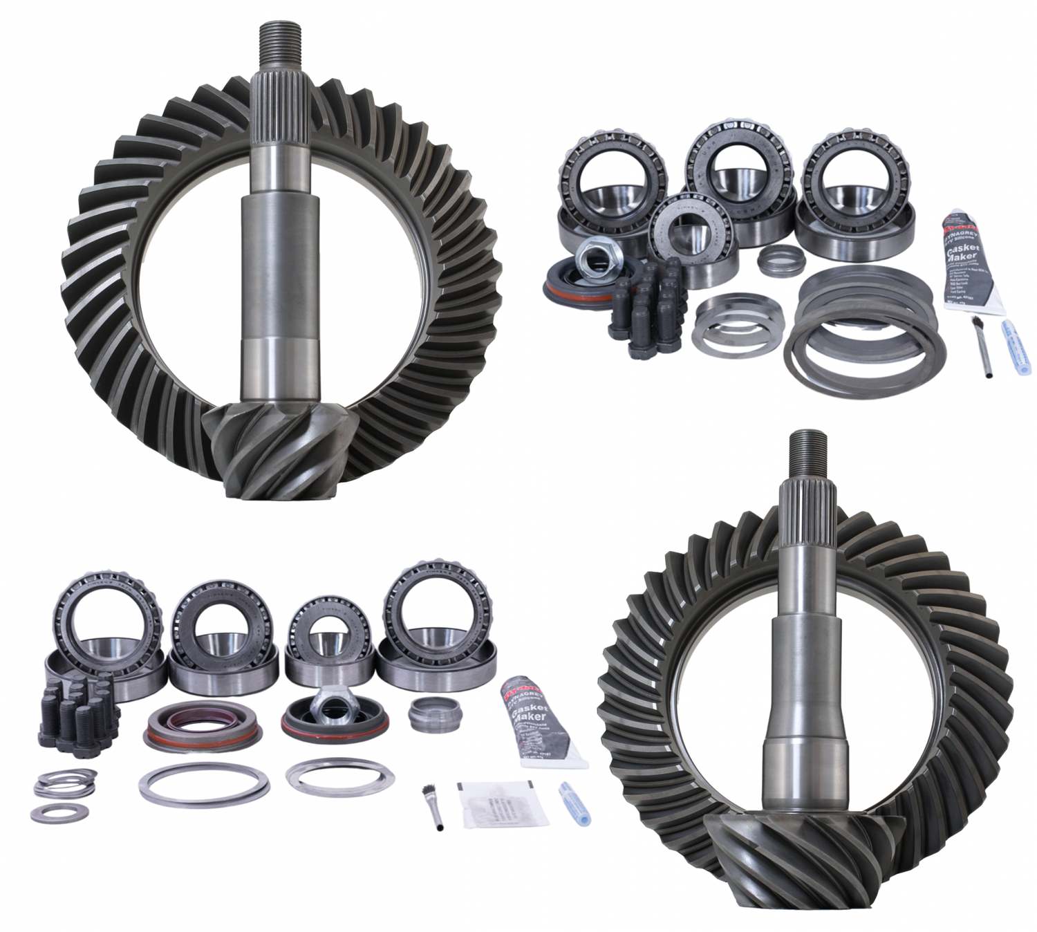 Dodge 2500 and 3500 2003-10 4.10 Ratio 11.5-9.25R Gear Package Revolution Gear Dodge 2500 and 3500 2003-10 4.10 Ratio 11.5-9.25R Gear Package Revolution Gear