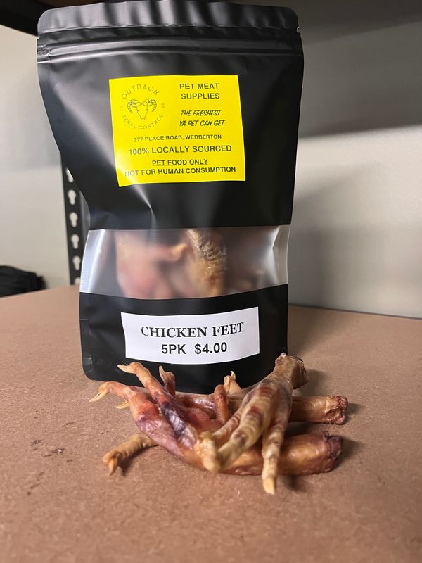 5pk Chicken Feet