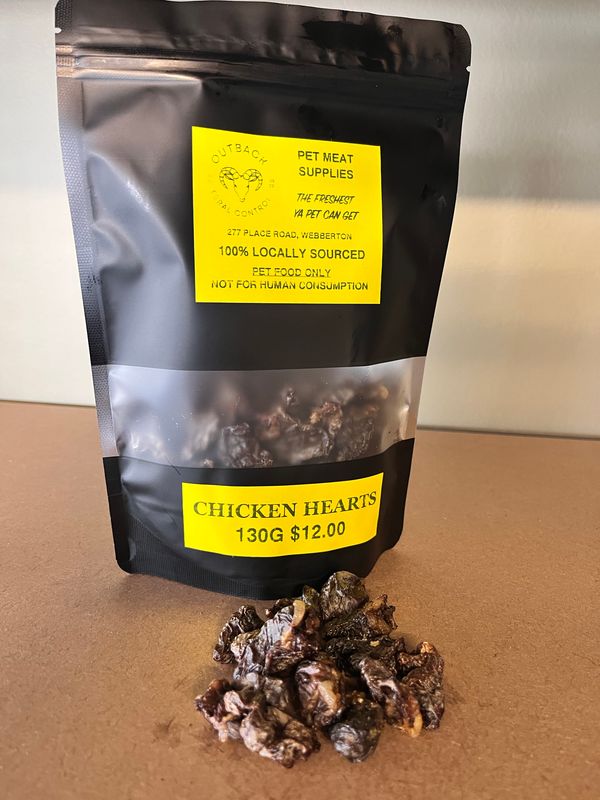 130g Chicken Hearts