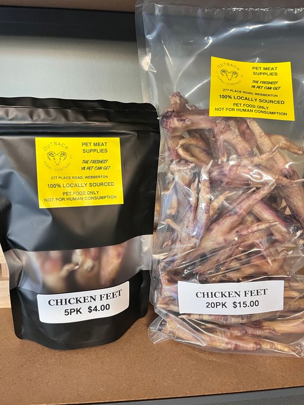 20pk Chicken Feet