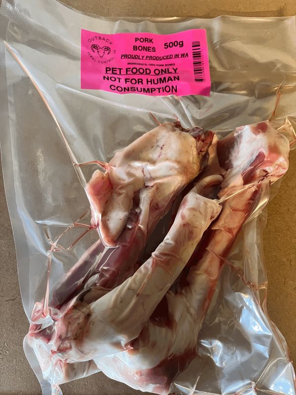 500g Pork Bones