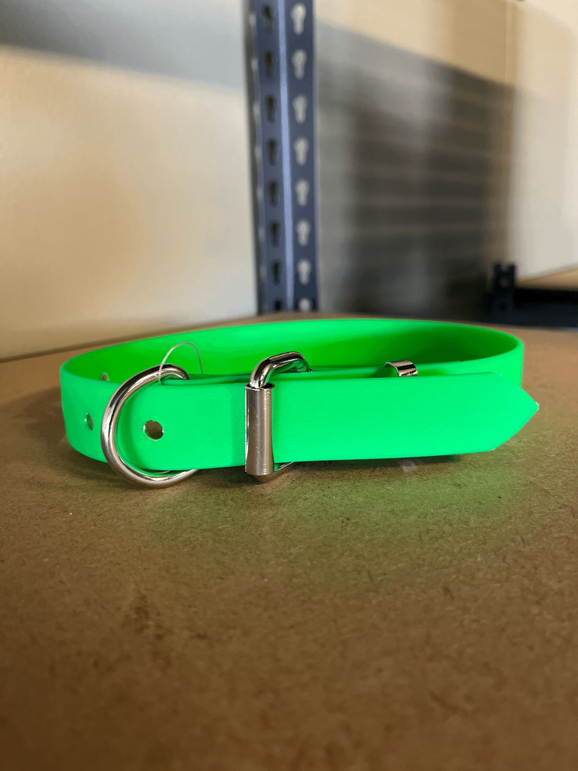 Med/Lge Dog Collar Green