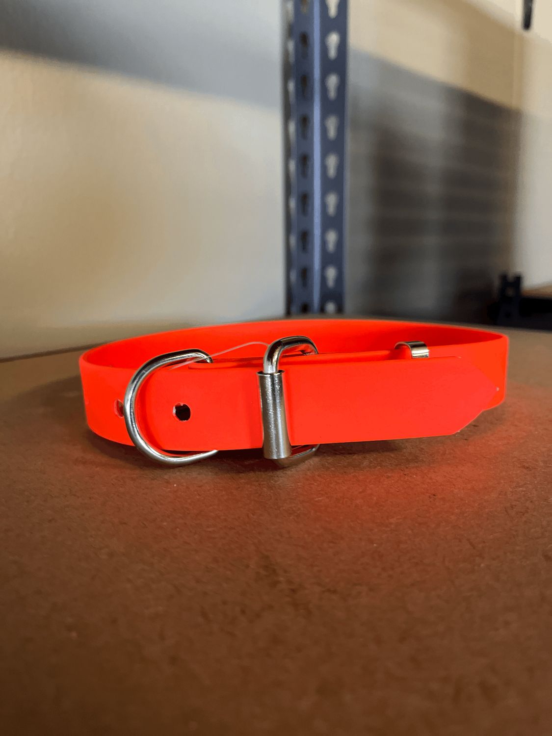 Med/Lge Dog Collar Orange