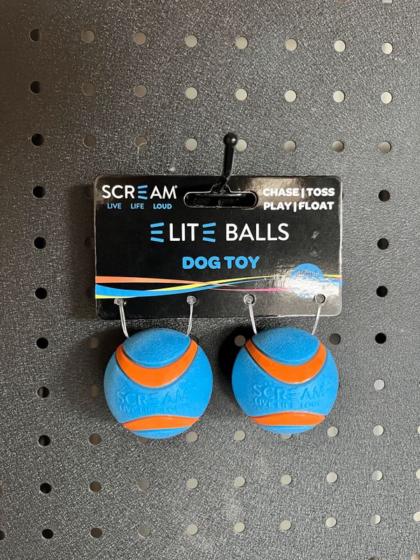 2pk Scream Elite Ball - Loud Blue/Orange Small