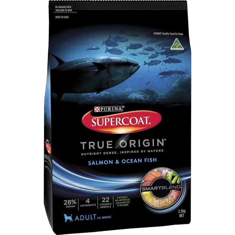 2.5kg Supercoat True Origin Salmon &amp; Ocean Fish