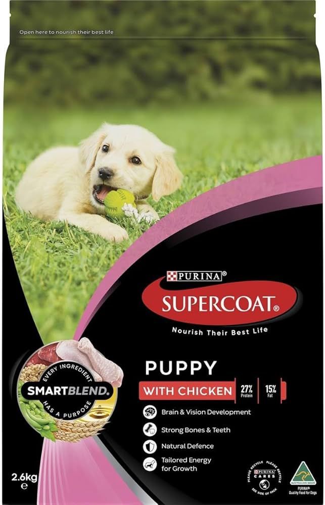 2.6kg Supercoat Puppy Chicken