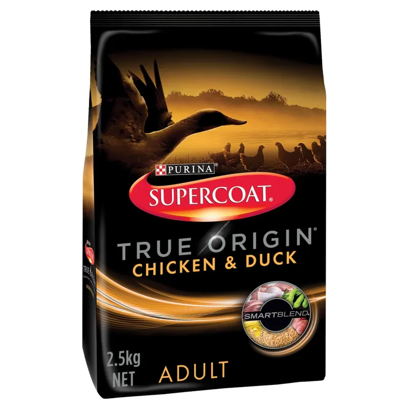 2.5kg Supercoat True Origin Chicken &amp; Duck