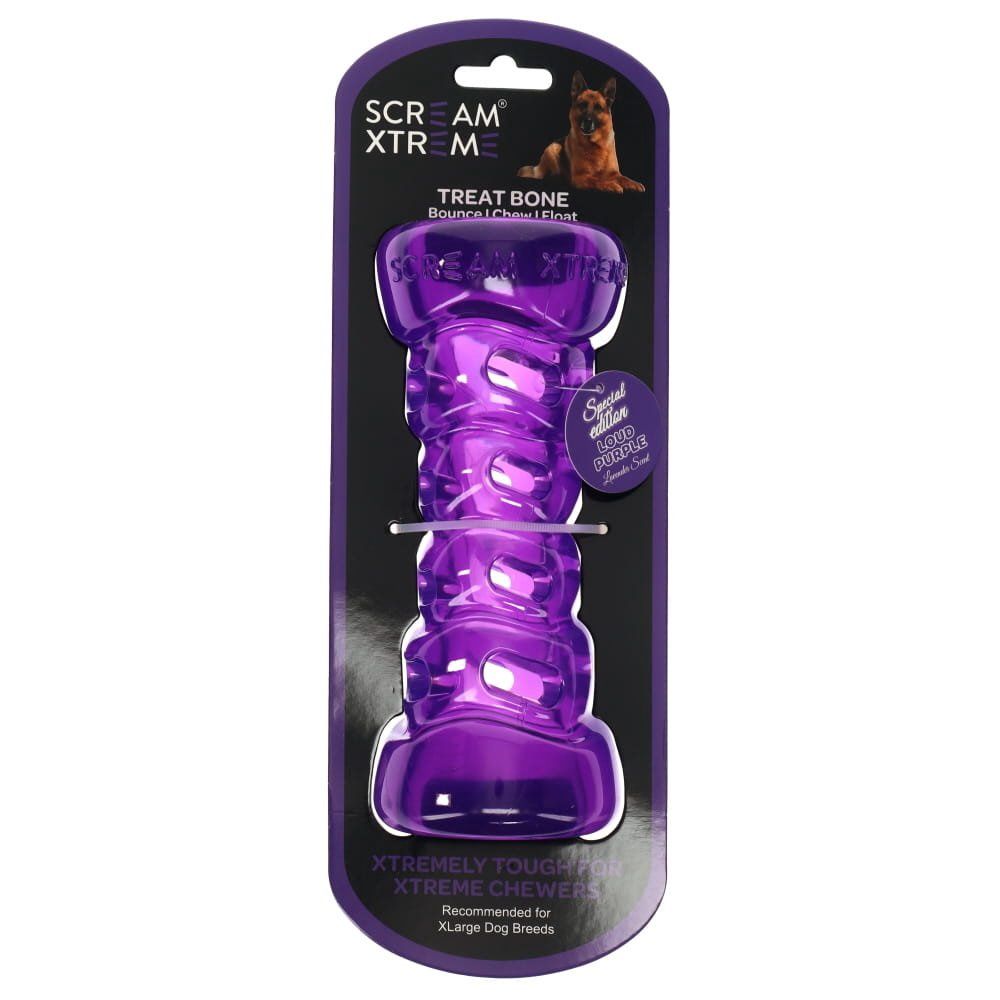 XL Scream Xtreme Treat Bone - Purple