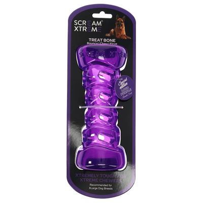 XL Scream Xtreme Treat Bone - Purple